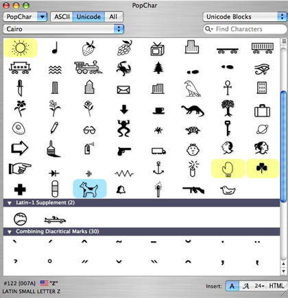 popchar-dingbats